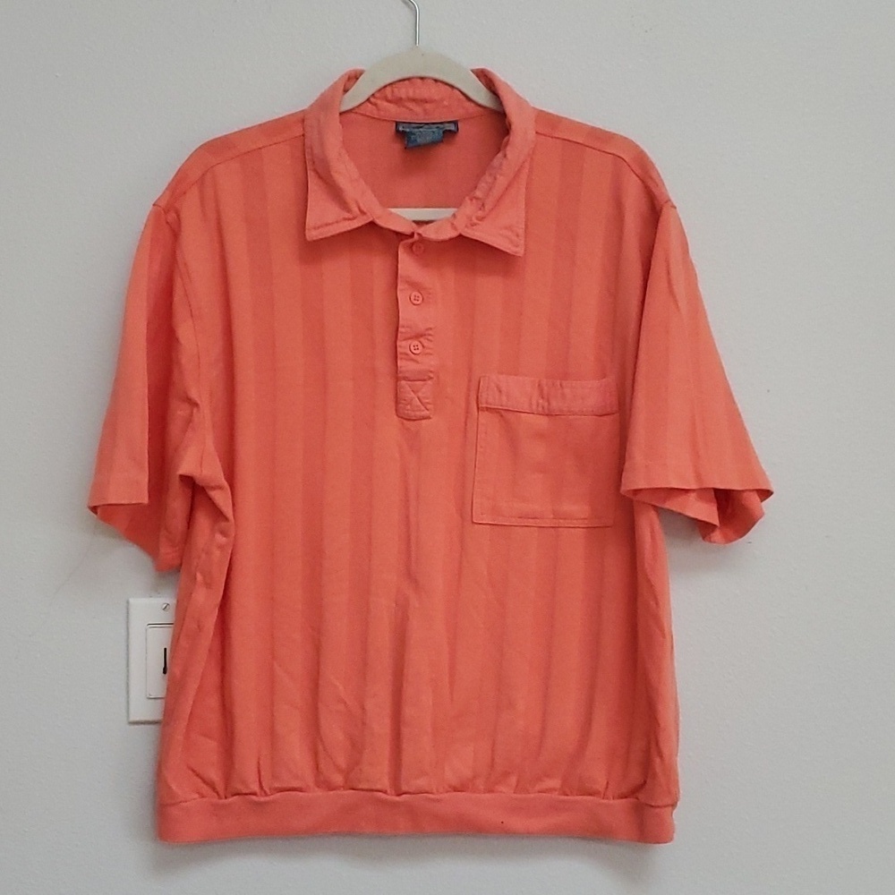 TropiCool vintage cotton blend stripe shirt